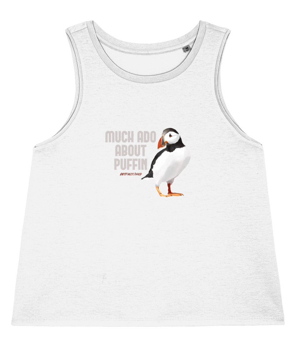 MUCH ADO ABOUT PUFFIN Organic Sleeves Tank Top [WOMEN]