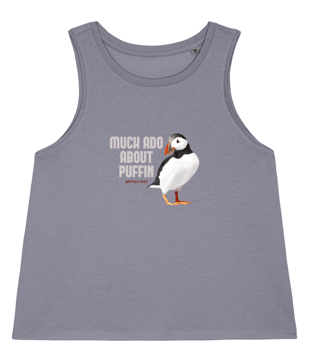 MUCH ADO ABOUT PUFFIN Organic Sleeves Tank Top [WOMEN]