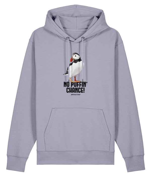 NO PUFFIN CHANCE Organic Heavy Hoodie [UNISEX]