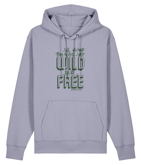 WILD AND FREE Organic Heavy Hoodie [UNISEX]