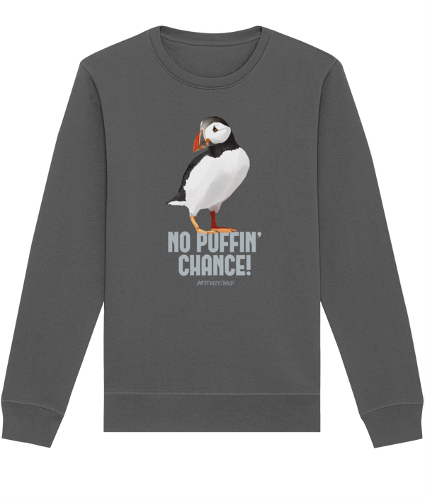 NO PUFFIN CHANCE Organic Classic Sweatshirt [UNISEX]