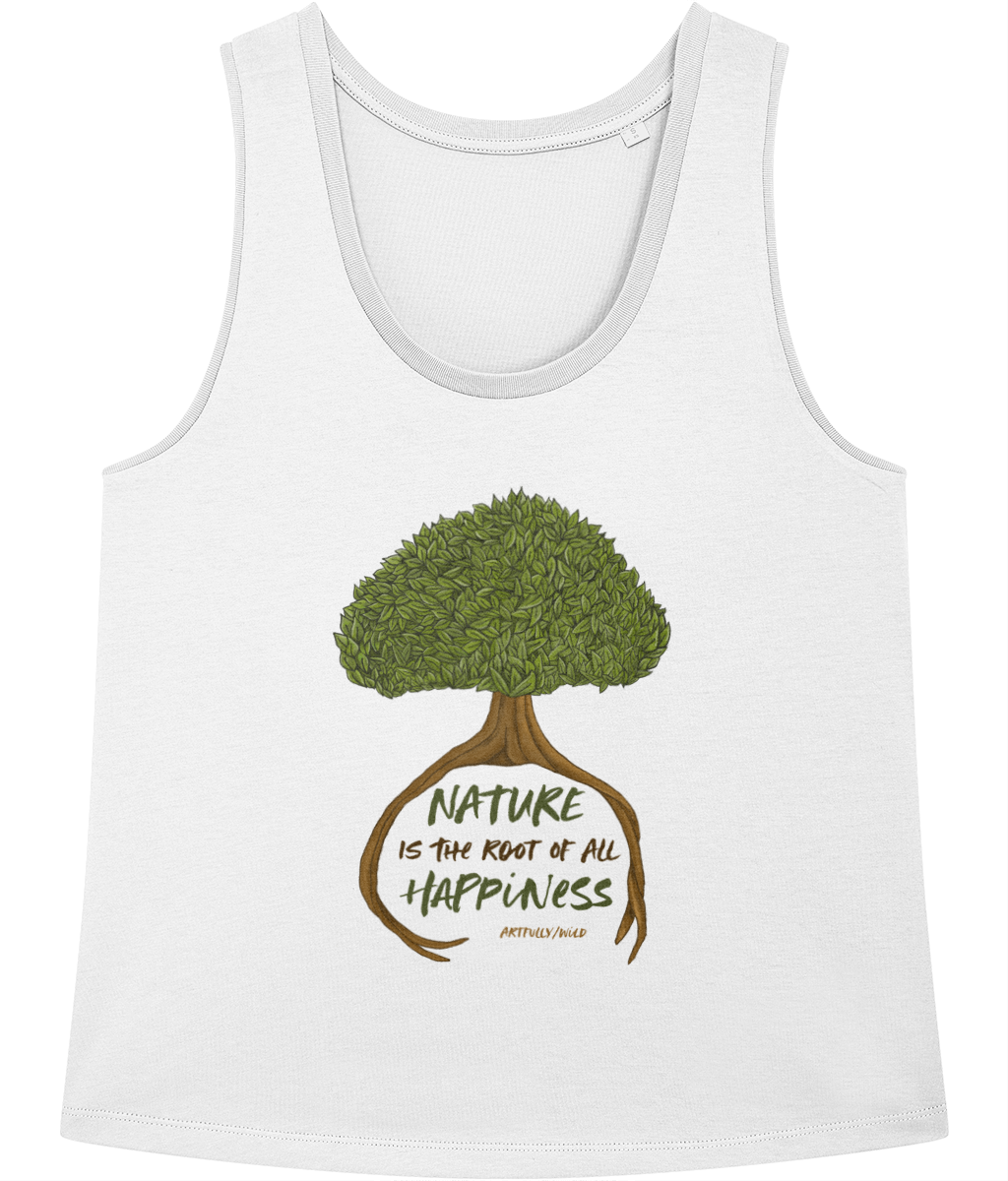 Nature is the Root of Happiness Vest Top [WOMEN[