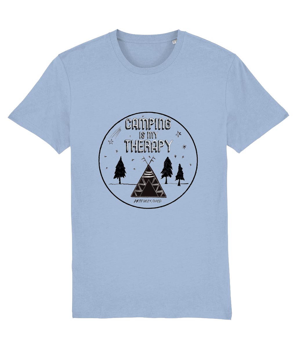CAMPING IS MY THERAPY Organic Classic T-Shirt [UNISEX]