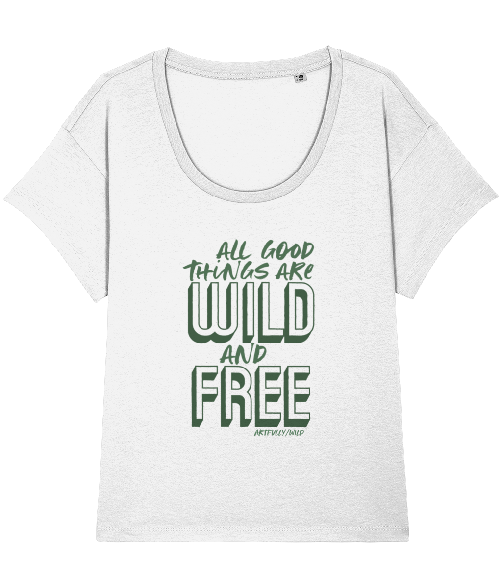 WILD AND FREE Organic Chiller T-Shirt [WOMEN]